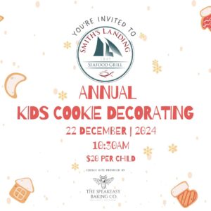 Smith’s Landing Annual Kids Cookie Decorating